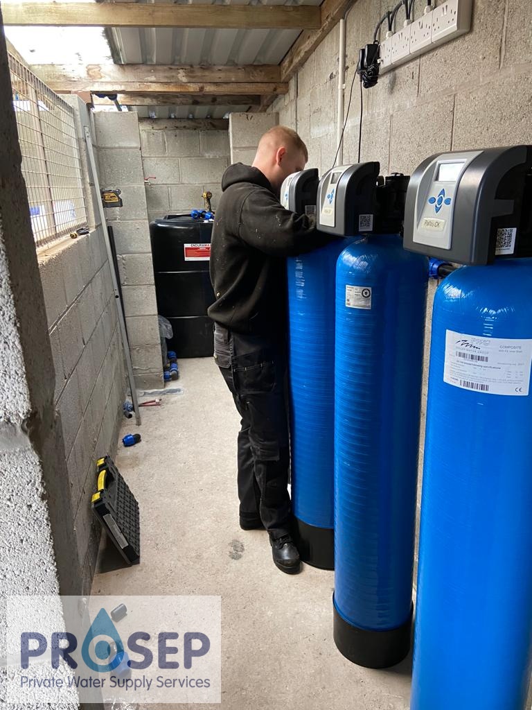 servicing water filtration