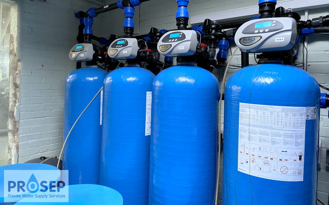 Borehole filtration for manufacturing facility