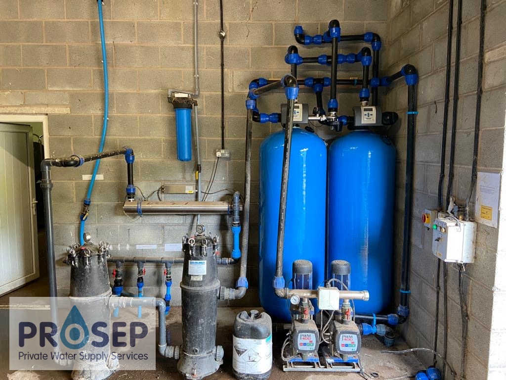 Dairy Farm Borehole Filtration Yorkshire