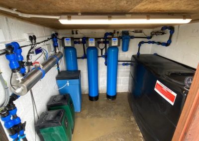 New Borehole North Yorkshire - Water treatment system in Cowling