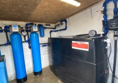 New Borehole North Yorkshire - Water treatment system in Cowling