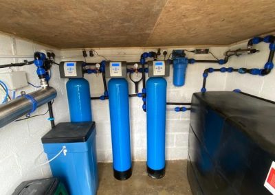 water system for borehole in Cowling