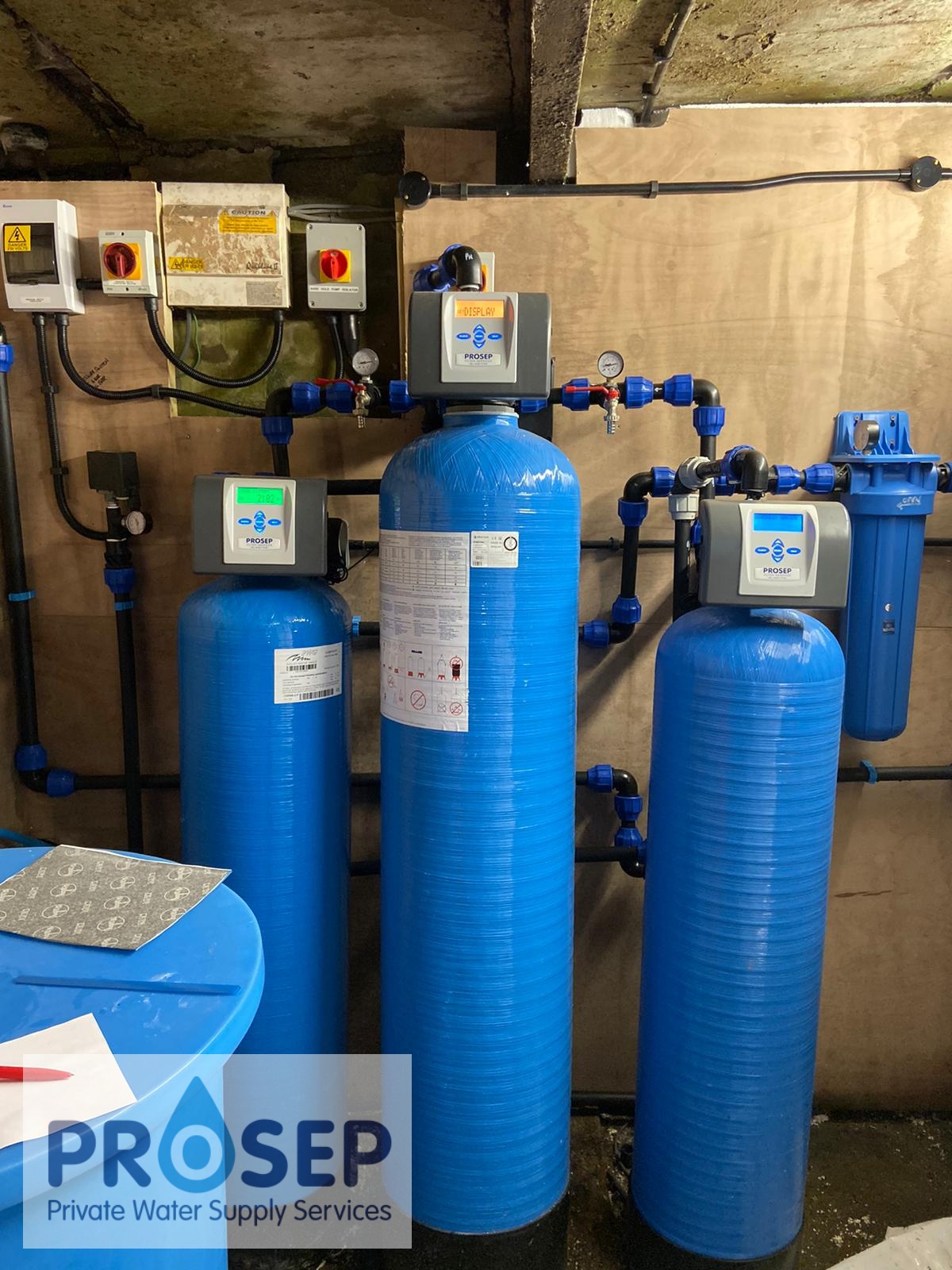 water treatment system for dairy farm