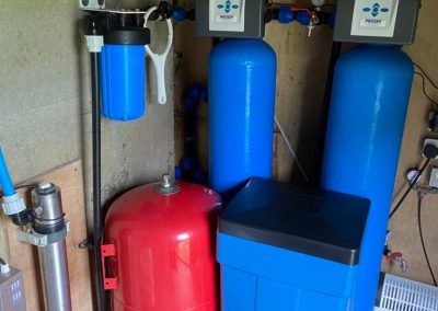 Borehole water filtration in, Cragg Vale, Halifax