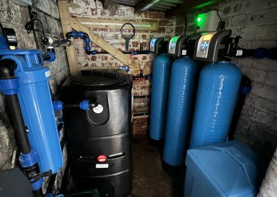 peak district install on a spring water supply