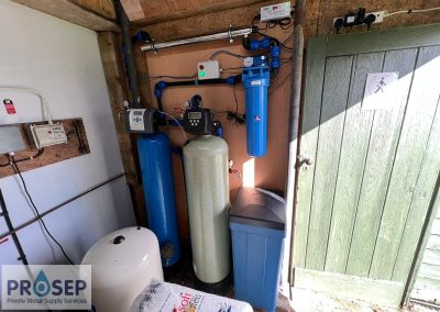 Borehole water filtration system Chesterfield